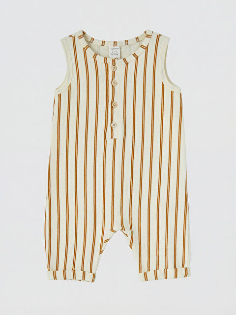 LCW baby Çizgili Erkek Bebek Tulum