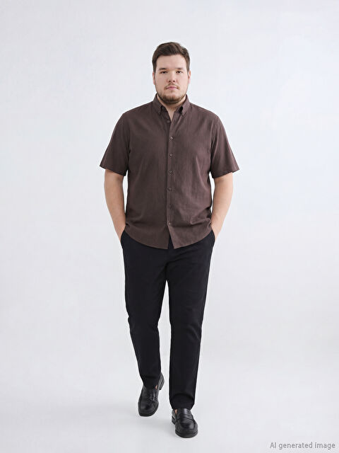 SOUTHBLUE Standart Kalıp Gabardin Erkek Pantolon