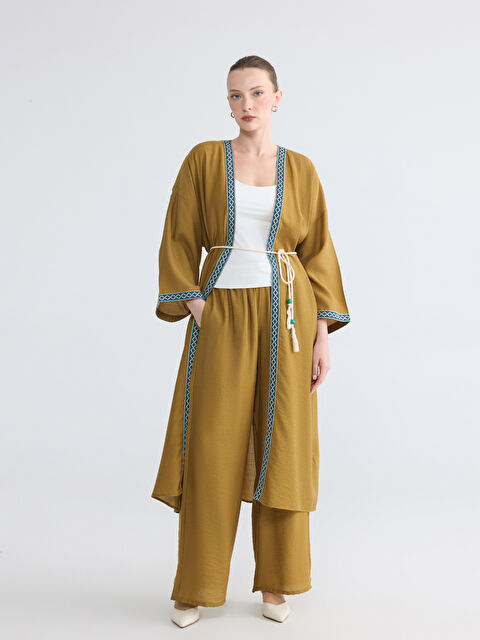 LCWAIKIKI Classic Woman YELLOW Trousers