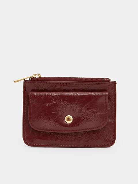 LCW ACCESSORIES Deri Görünümlü Kadın Cüzdan - S6KE67Z8-YYQ
