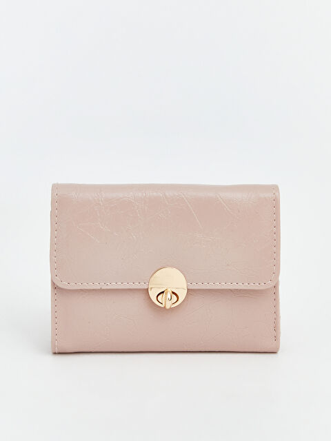LCW ACCESSORIES Çıtçıt Kapamalı Kadın Cüzdan - S6KE70Z8-ZW0