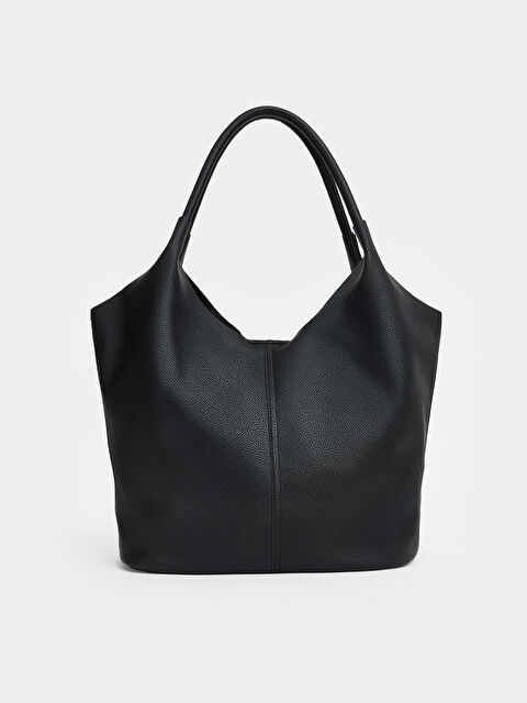 LCW ACCESSORIES Deri Görünümlü Kadın Omuz Çantası - S6KF19Z8-RQL