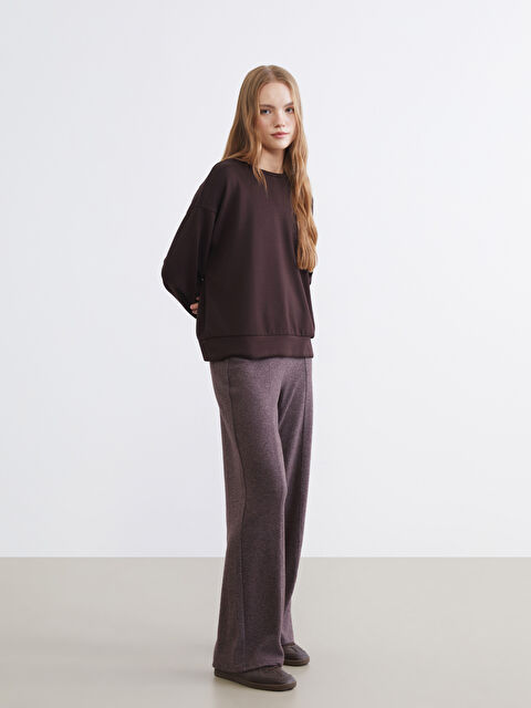 XSIDE Beli Lastikli Geniş Paça Kadın Pantolon - S6KF58Z8-ZB0