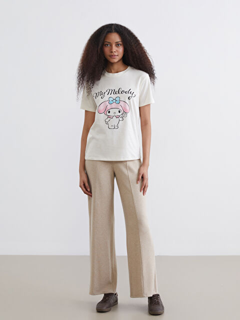 XSIDE Beli Lastikli Geniş Paça Kadın Eşofman Altı - S6KF59Z8-DXR