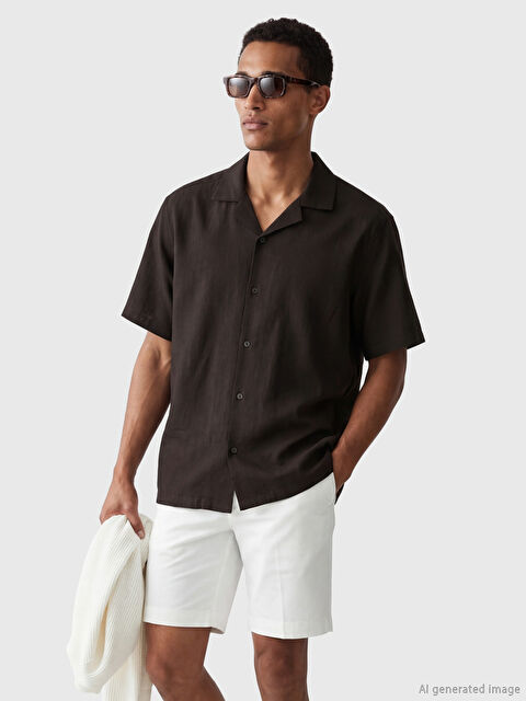 LCW Vision Regular Fit Krinkle Erkek Gömlek - S6KF66Z8-8NA