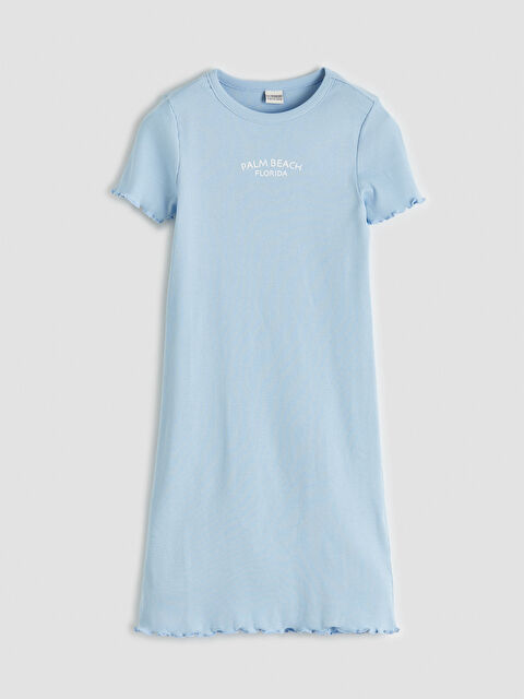 LCW Kids Girl BLUE Dress - S6KF73Z4-G4M