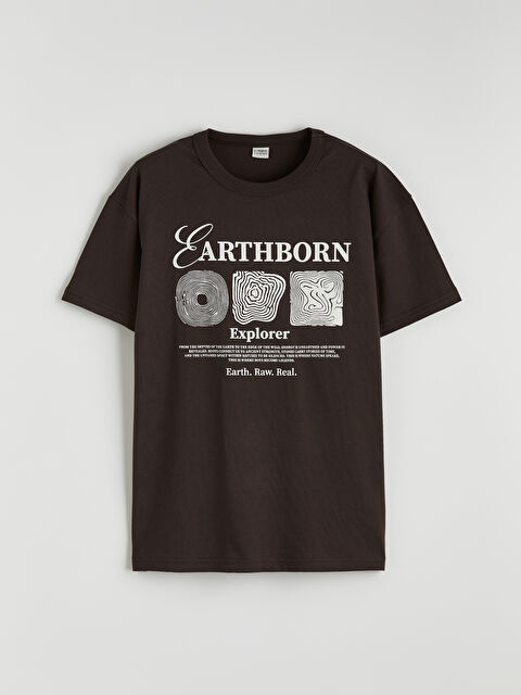 LCW Kids Baskılı Erkek Çocuk Tişört - S6KF90Z4-3C6