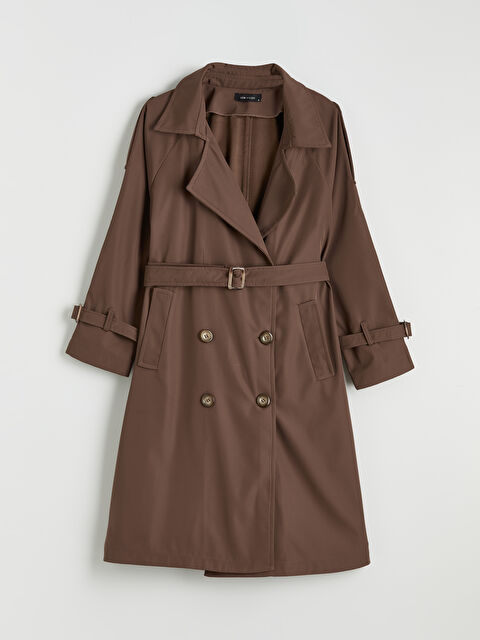 LCW Vision The belted, double-breasted trench coat. Effortlessly chic. - S6KH11Z8-DJ7