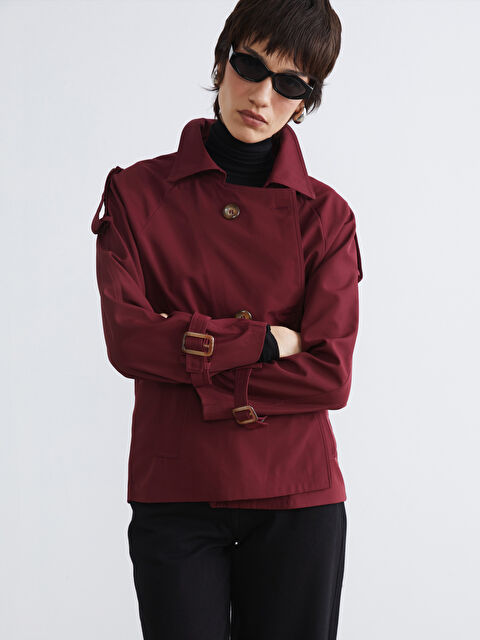 LCW Vision بالطو حريمي بكباسين مزدوجة - S6KH12Z8-R3J