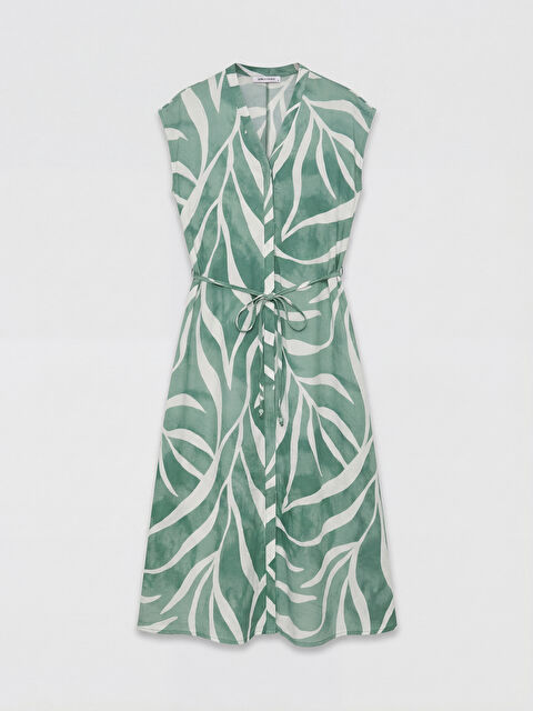 LCWAIKIKI Classic Γυναίκα ΠΡΑΣΙΝΟ Φόρεμα