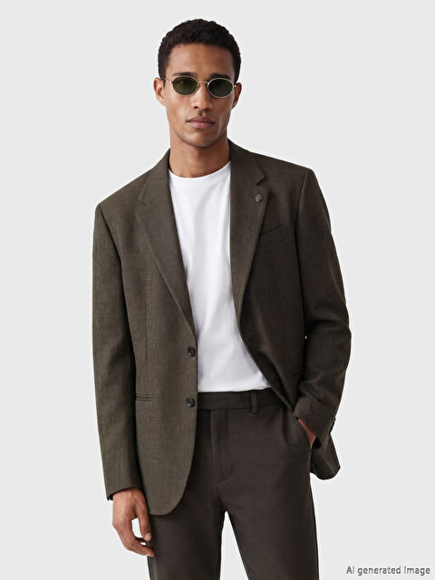 LCW Vision Standart Kalıp Erkek Blazer Ceket