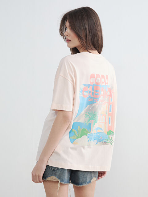 LCW Vision Γυναίκα ΡΟΖ Μπλουζάκι - S6KH67Z8-FTS