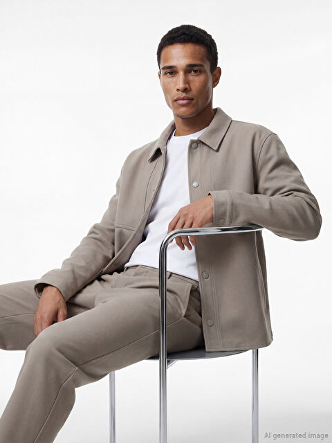 LCW Vision Standart Kalıp Erkek Mont