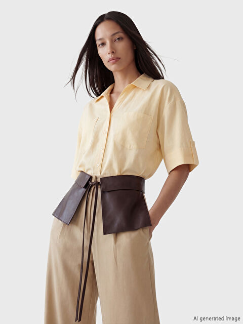 LCW EVERYDAY Poplin Kadın Gömlek - S6KH79Z8-1FK