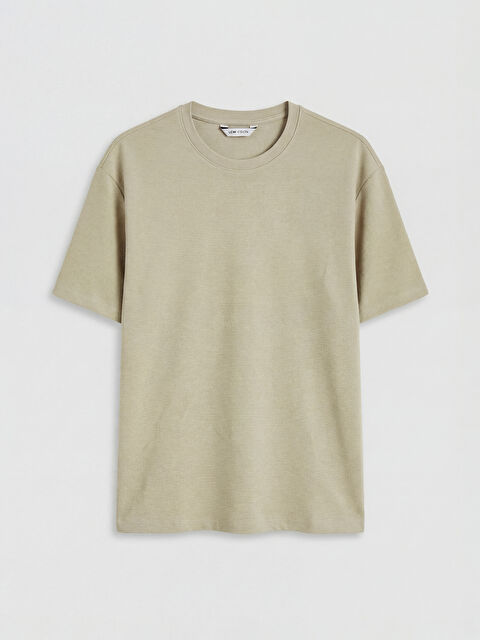 LCW Vision Bisiklet Yaka Erkek Tişört