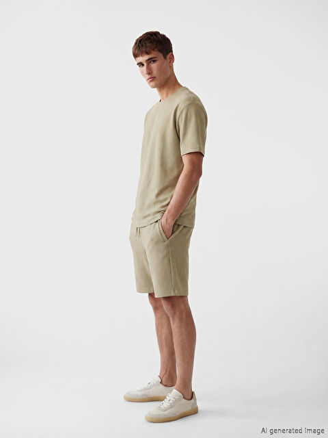 LCW Vision Regular Fit Ottoman Erkek Şort