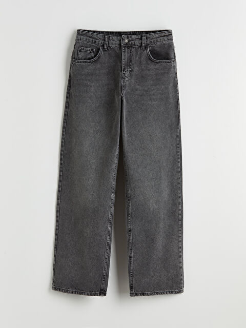 LCW Vision Wideleg Kadın Jean Pantolon - S6KH86Z8-GRD