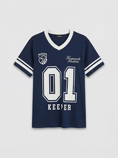 XSIDE Harry Potter Baskılı Oversize Kadın Tişört