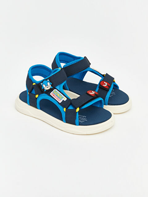 LCW STEPS Sonic Baskılı Erkek Bebek Sandalet - S6KI17Z1-CRP