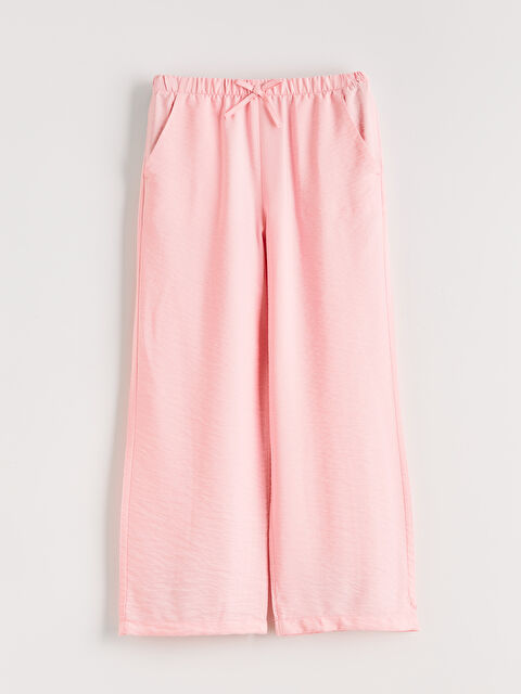 LCW ECO Beli Lastikli Kız Çocuk Pantolon - S6KI23Z4-GA5