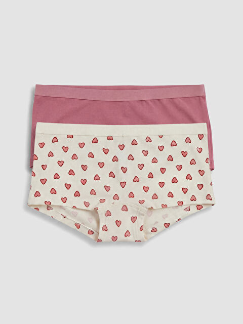LCW Young Kalp Desenli Boxer Külot 2'li