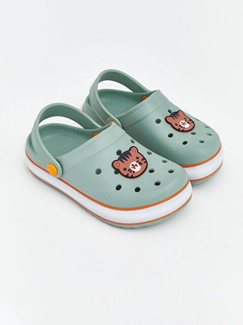 LCW STEPS Ayıcık Baskılı Erkek Bebek Plaj Sandaleti - S6KI55Z1-VCG