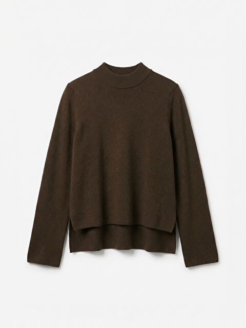 LCW Modest Yarım Balıkçı Yaka Kadın Triko Kazak - S6KI63Z8-ZUP