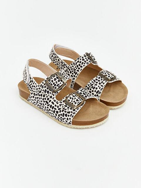 LCW STEPS Desenli Kız Çocuk Sandalet - S6KJ22Z1-CR8