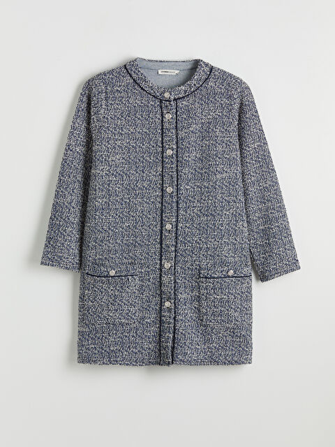 LCW Grace Bisiklet Yaka Kadın Hırka - S6KK05Z8-MLC