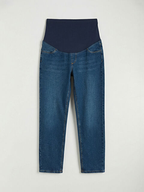 LCW Comfort Karın Panelli Mom Fit Hamile Jean Pantolon - S6KL13Z8-309
