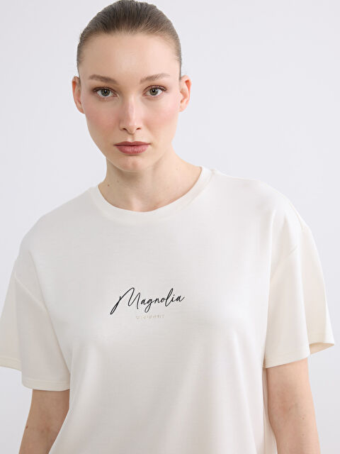 LCW EVERYDAY Γυναίκα ΕΚΡΟΥ Μπλουζάκι