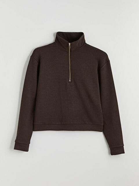 XSIDE Soft Touch Oversize Kadın Sweatshirt	 - S6KM73Z8-1VF