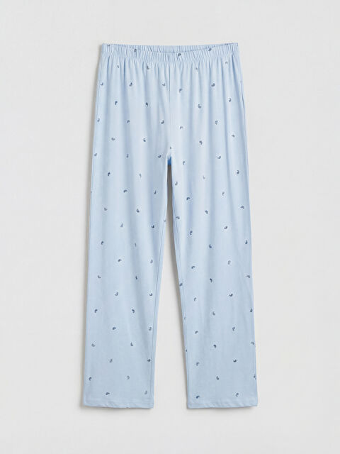 LCW DREAM Beli Lastikli Baskılı Kadın Pijama Altı