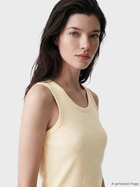 LCW Comfort Débardeur JAUNE Femme