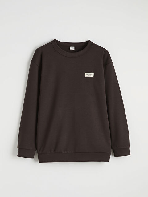 LCW Kids Bisiklet Yaka Erkek Çocuk Sweatshirt - S6KN98Z4-HNM