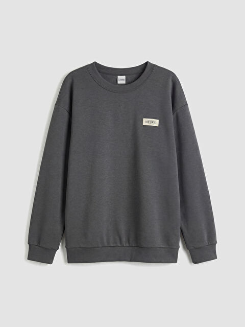 LCW Kids Bisiklet Yaka Erkek Çocuk Sweatshirt - S6KN98Z4-R34