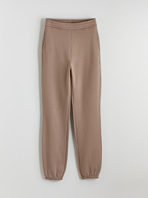 LCWAIKIKI Basic Beli Lastikli Kadın Jogger Eşofman Altı - S6KO25Z8-GUH