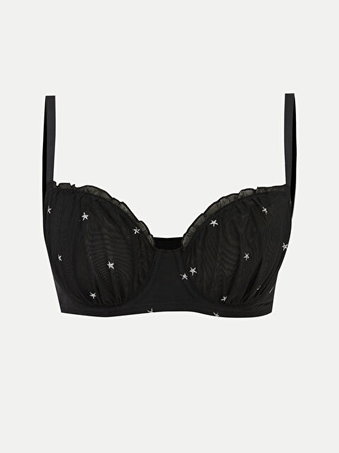 LCW Young Balenli Dolgusuz Yıldız Desenli Damla Sütyen - S6KO35Z8-LQJ