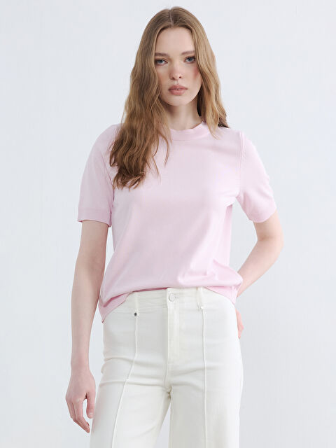 LCW Modest Bisiklet Yaka Kadın Triko Kazak