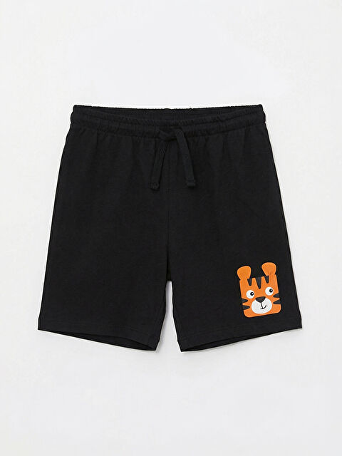 LCW ECO Kaplan Baskılı Erkek Çocuk Şort - S6KP21Z1-CVL