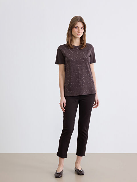 LCW Comfort Yüksek Bel Paperbag Kadın Jean Pantolon - S6KP42Z8-HCN