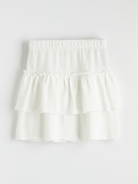 LCW Kids Beli Lastikli Katkat Kız Çocuk Etek - S6KP68Z4-R9J