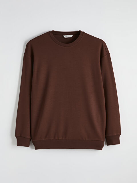 LCW Vision Bisiklet Yaka Erkek Sweatshirt - S6KP70Z8-HRK