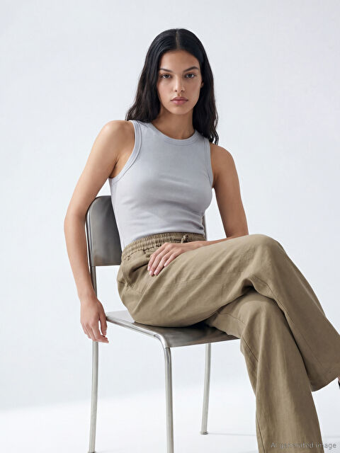 XSIDE PLAVA Top majica Žena - S6KQ34Z8-1E7