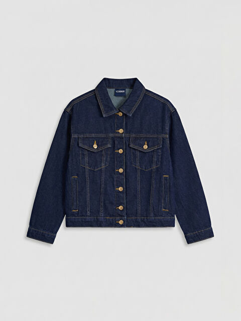 LCW Kids Kız Çocuk Jean Ceket - S6KR54Z4-309