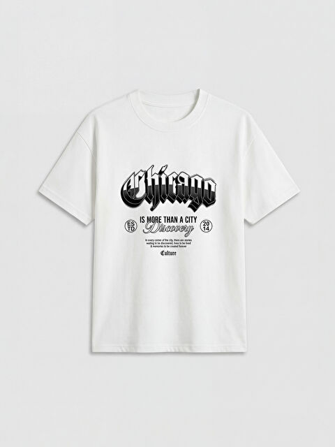 LCW Kids Boy ECRU T-Shirt - S6KR82Z4-R9J