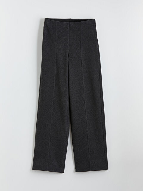 LCW Vision Beli Lastikli Geniş Paça Kadın Pantolon - S6KR98Z8-D3A