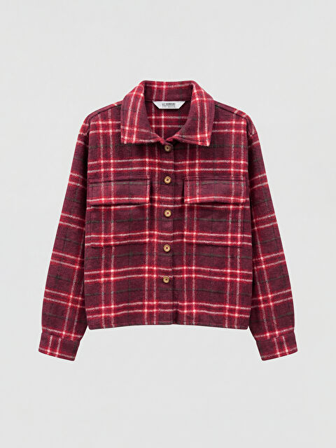 LCW Kids Chemise ROUGE BORDEAUX Fille