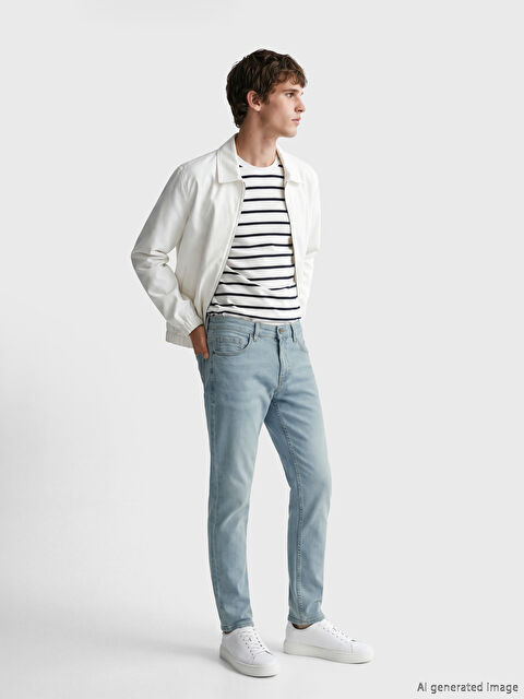 LCW Jeans 750 Slim Fit Erkek Jean Pantolon