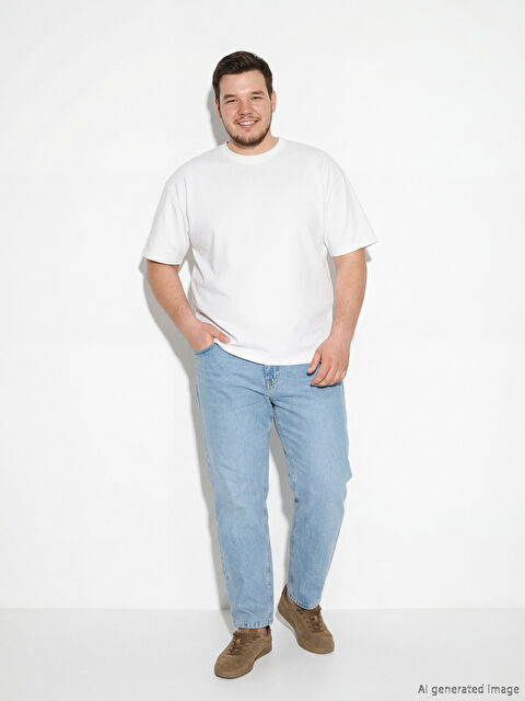 LCW Jeans 700 Straight Fit Erkek Jean Pantolon - S6KS38Z8-311